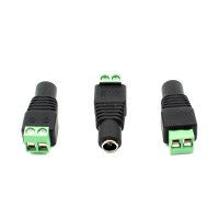 CCTV Accessories 12V DC Female Power Connector 5.5*2.1mm DC Jack